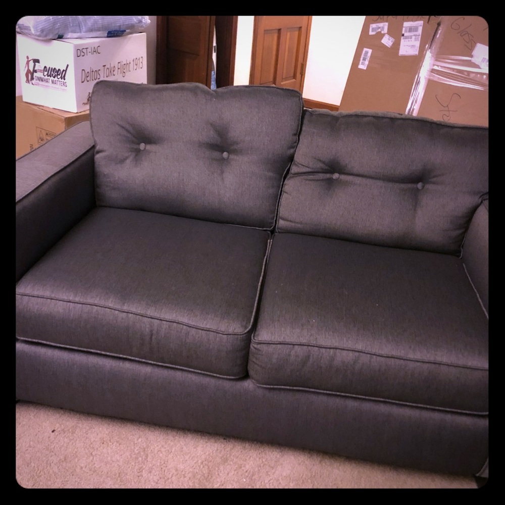 **2 PC Love Seat and Couch Set**